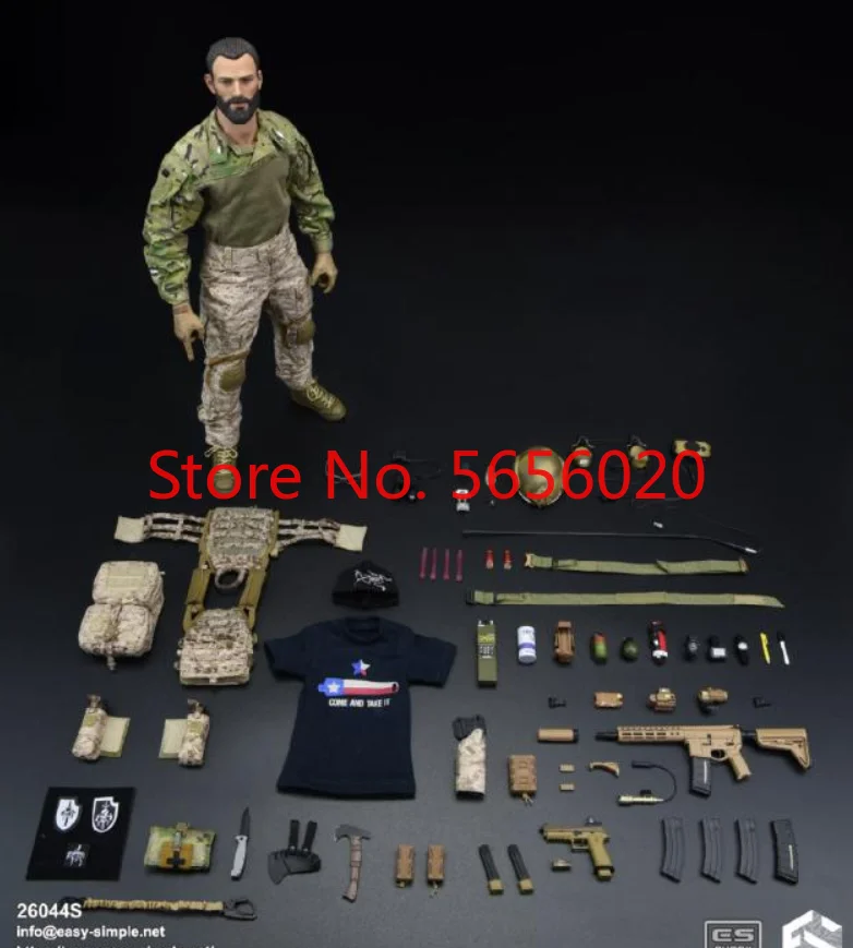 EASY&SIMPLE 1/6 ES 26044S SMU Special Mission Unit Tier 1 Operator Part XII The Evacuation Team Action Figure Toy Doll In stock
EASY&SIMPLE 1/6 ES 26044S SMU Special Mission Unit Tier 1 Operator Part XII The Evacuation Team Action Figure Toy Doll In stock