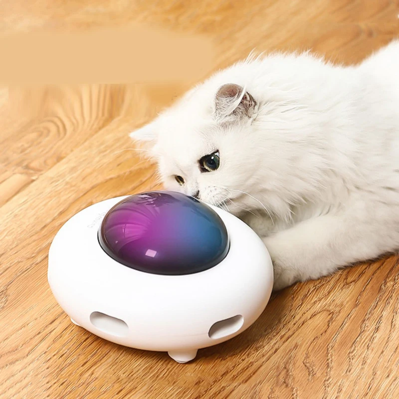 New Electronic Cat Toy Robot Interactive Moving Smart Cat Plush Cleaner Flying Discs Kitten Toys Creative Cat Stuff
New Electronic Cat Toy Robot Interactive Moving Smart Cat Plush Cleaner Flying Discs Kitten Toys Creative Cat Stuff