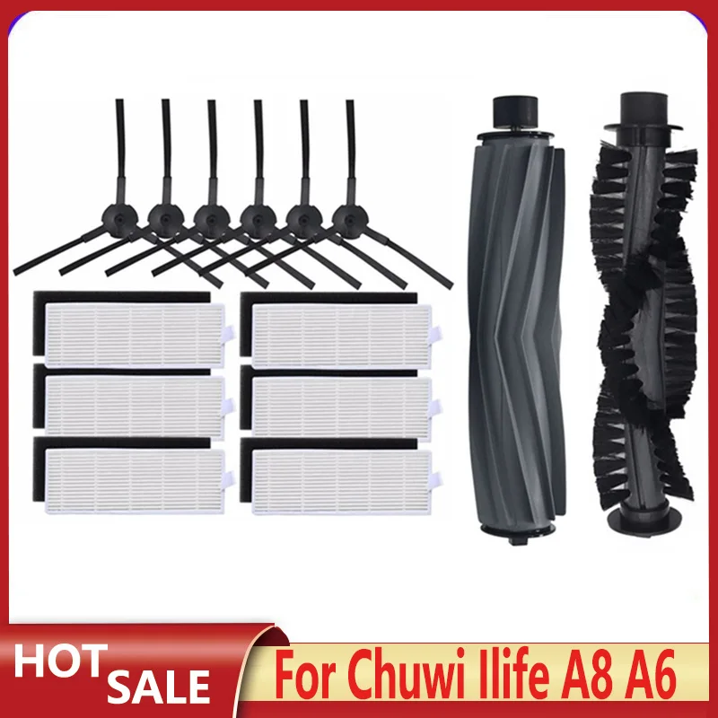 HEPA filter Side Brush Primary Filter for chuwi ilife A6 A8 x620 x623 robot vacuum cleaner Parts Roller Main Brush Replacement
HEPA filter Side Brush Primary Filter for chuwi ilife A6 A8 x620 x623 robot vacuum cleaner Parts Roller Main Brush Replacement