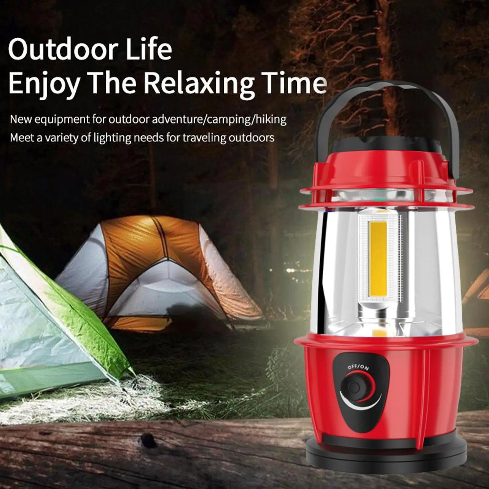 Portable LED Camping Lantern Lights Battery Powered LED Camping Lamp Perfect for Outdoor Emergency Survival Kit Y7M8
Portable LED Camping Lantern Lights Battery Powered LED Camping Lamp Perfect for Outdoor Emergency Survival Kit Y7M8
