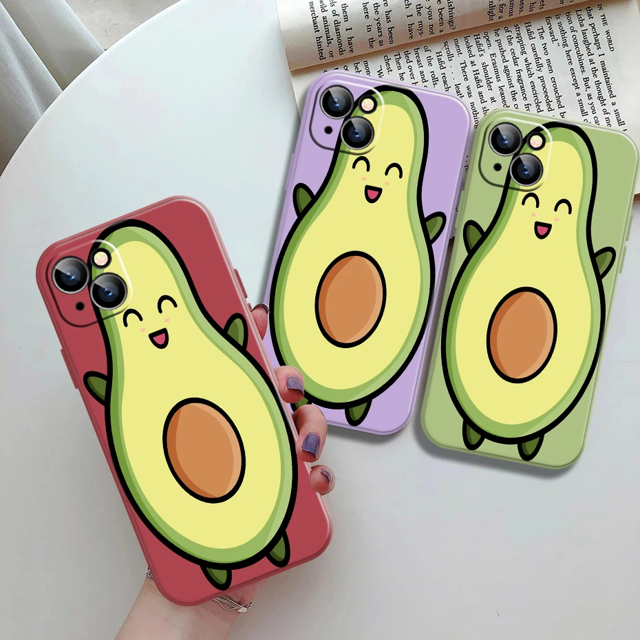 Cute Avocado iPhone Case For iPhone 13 11 12 Xr ProMax Xs X Max Plus 12 7 6s SE 6 2020 Mini 8 XR Cover Fundas Silicone Plain
Cute Avocado iPhone Case For iPhone 13 11 12 Xr ProMax Xs X Max Plus 12 7 6s SE 6 2020 Mini 8 XR Cover Fundas Silicone Plain
