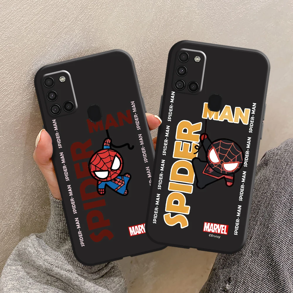 Marvel Spider Man Q Is Cute For Samsung A21S A21 A20 A20S A20E Soft Silicon Back Phone Cover Protective Black Tpu Case
Marvel Spider Man Q Is Cute For Samsung A21S A21 A20 A20S A20E Soft Silicon Back Phone Cover Protective Black Tpu Case