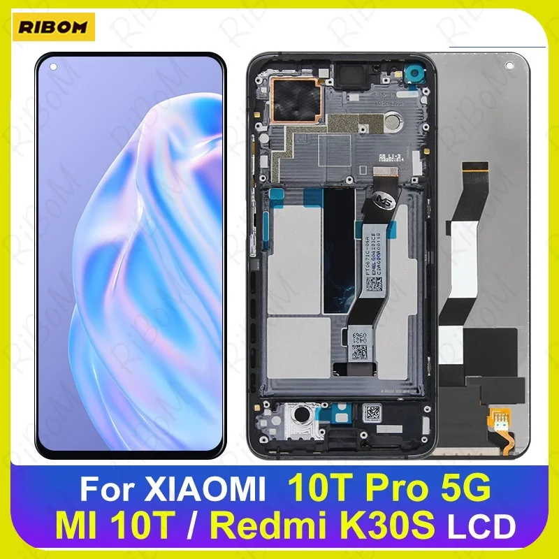 New 6.67" Original For Xiaomi Mi 10T Pro 5G Display Mi 10T LCD Touch Screen Digitizer For Redmi K30S LCD M2007J3SY
New 6.67" Original For Xiaomi Mi 10T Pro 5G Display Mi 10T LCD Touch Screen Digitizer For Redmi K30S LCD M2007J3SY