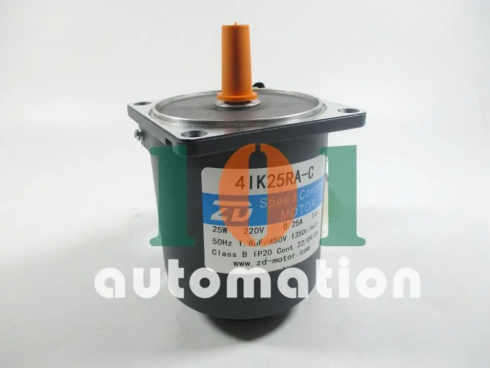 1PCS NEW FOR ZD Adjustable speed motor 4IK25RA-C 25W 220V 0.25A 50HZ 
1PCS NEW FOR ZD Adjustable speed motor 4IK25RA-C 25W 220V 0.25A 50HZ