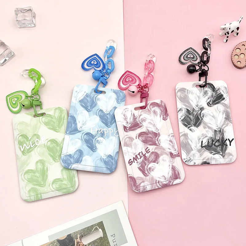 1 Pcs Cartoon Love Pendant Card Holder Campus Student Access Control Bus Card Cover ABS Plastic Document Protection Clip
1 Pcs Cartoon Love Pendant Card Holder Campus Student Access Control Bus Card Cover ABS Plastic Document Protection Clip