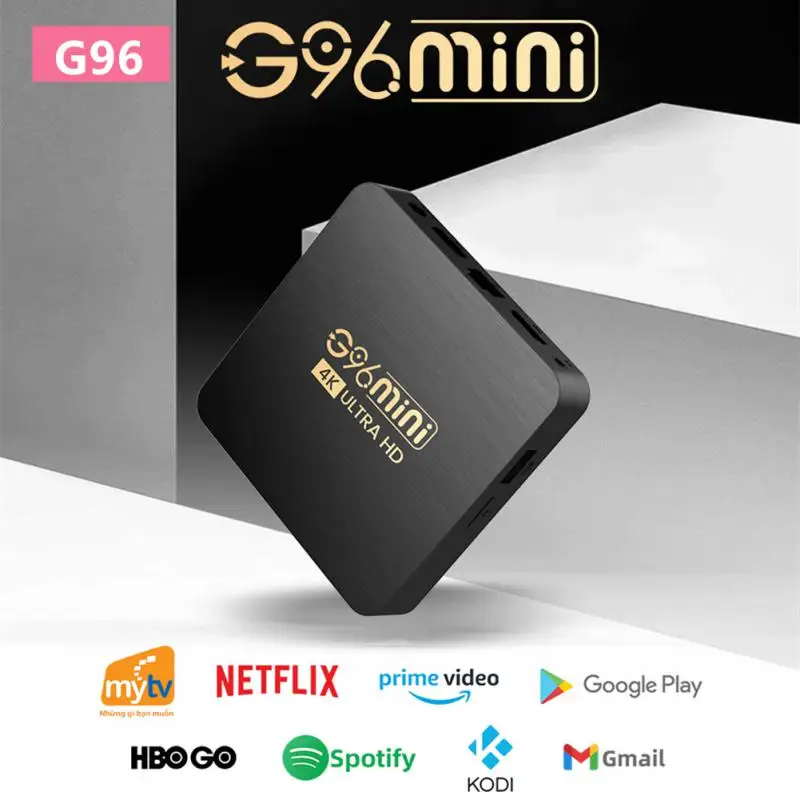 G96 Mini Smart TV Box Android 11.0 H313 Quad Core Chip 2.4G WiFi 100M Ethernet Media Player 4K Set-Top Box Voice Home Assistant
G96 Mini Smart TV Box Android 11.0 H313 Quad Core Chip 2.4G WiFi 100M Ethernet Media Player 4K Set-Top Box Voice Home Assistant
