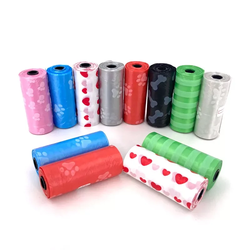 NEW 1-15Roll Pet Dog Poop Bags Dispenser Collector Garbage Bag Puppy Cat Pooper Scooper Bag Small Rolls Outdoor Clean Pets Suppl
NEW 1-15Roll Pet Dog Poop Bags Dispenser Collector Garbage Bag Puppy Cat Pooper Scooper Bag Small Rolls Outdoor Clean Pets Suppl