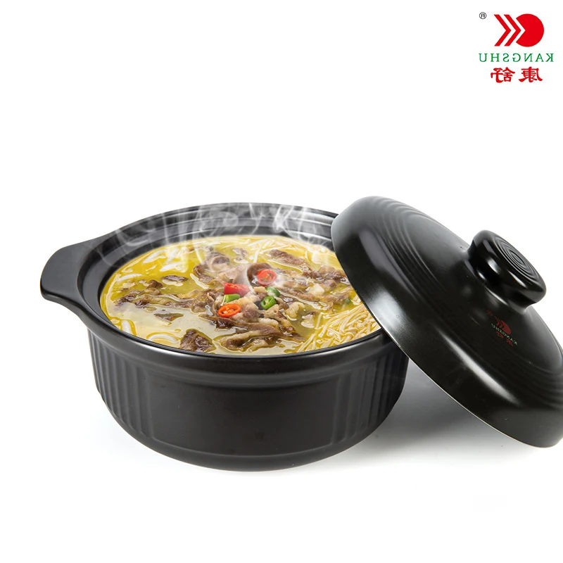 household Casserole heat-resistant open fire ceramic earth soup gas porridge pot
household Casserole heat-resistant open fire ceramic earth soup gas porridge pot