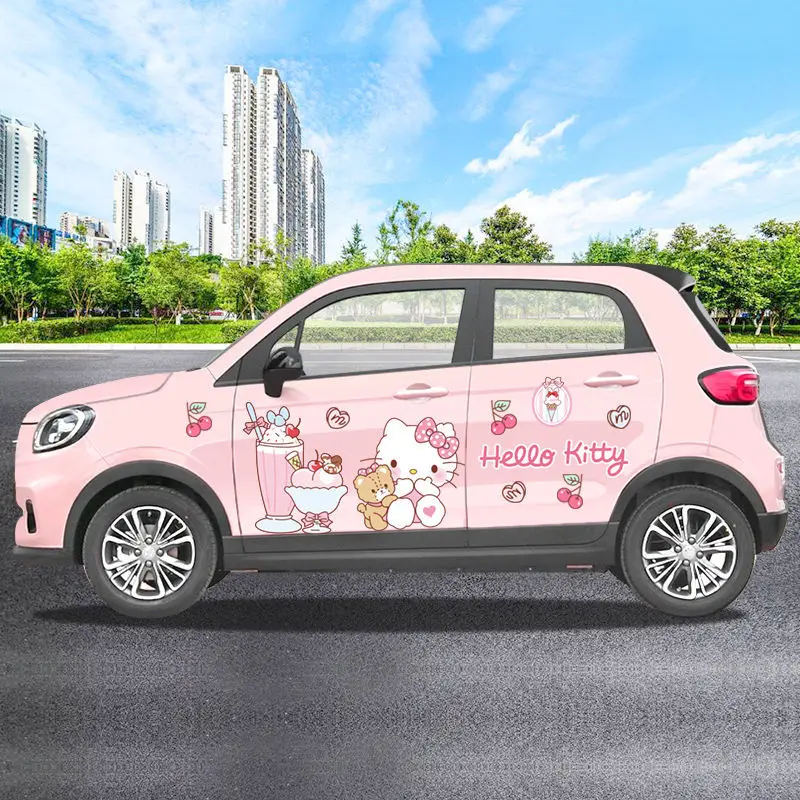 Кавайная серия Sanrio аниме Hello Kittys мультяшная наклейка на весь корпус автомобиля Милая личность Творческий Декор автозапчасти
Кавайная серия Sanrio аниме Hello Kittys мультяшная наклейка на весь корпус автомобиля Милая личность Творческий Декор автозапчасти