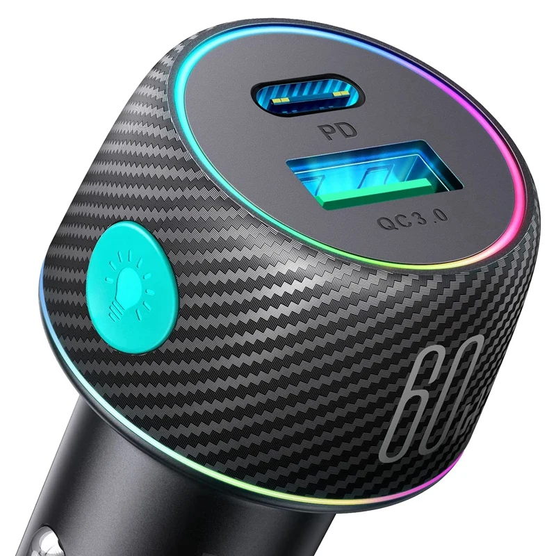 USB C Car Charger 60W 2-Port Super Fast Car Charger For Iphone 14/13/12, Ipad Pro, Samsung Galaxy S22/21
USB C Car Charger 60W 2-Port Super Fast Car Charger For Iphone 14/13/12, Ipad Pro, Samsung Galaxy S22/21