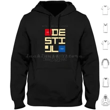 Destijl#8 Hoodies Long Sleeve De Stijl Neoplasticism The Style Netherlands Holland Theo Van Doesburg Piet Mondrian