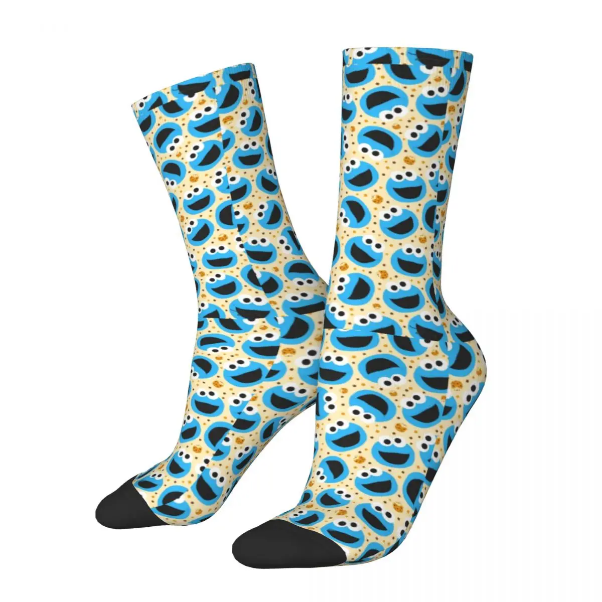 Hip Hop Vintage Smiling Face Crazy Men's Socks Unisex Cookie Monster Nom Nom Harajuku Pattern Printed Funny Novelty Crew Sock
Hip Hop Vintage Smiling Face Crazy Men's Socks Unisex Cookie Monster Nom Nom Harajuku Pattern Printed Funny Novelty Crew Sock