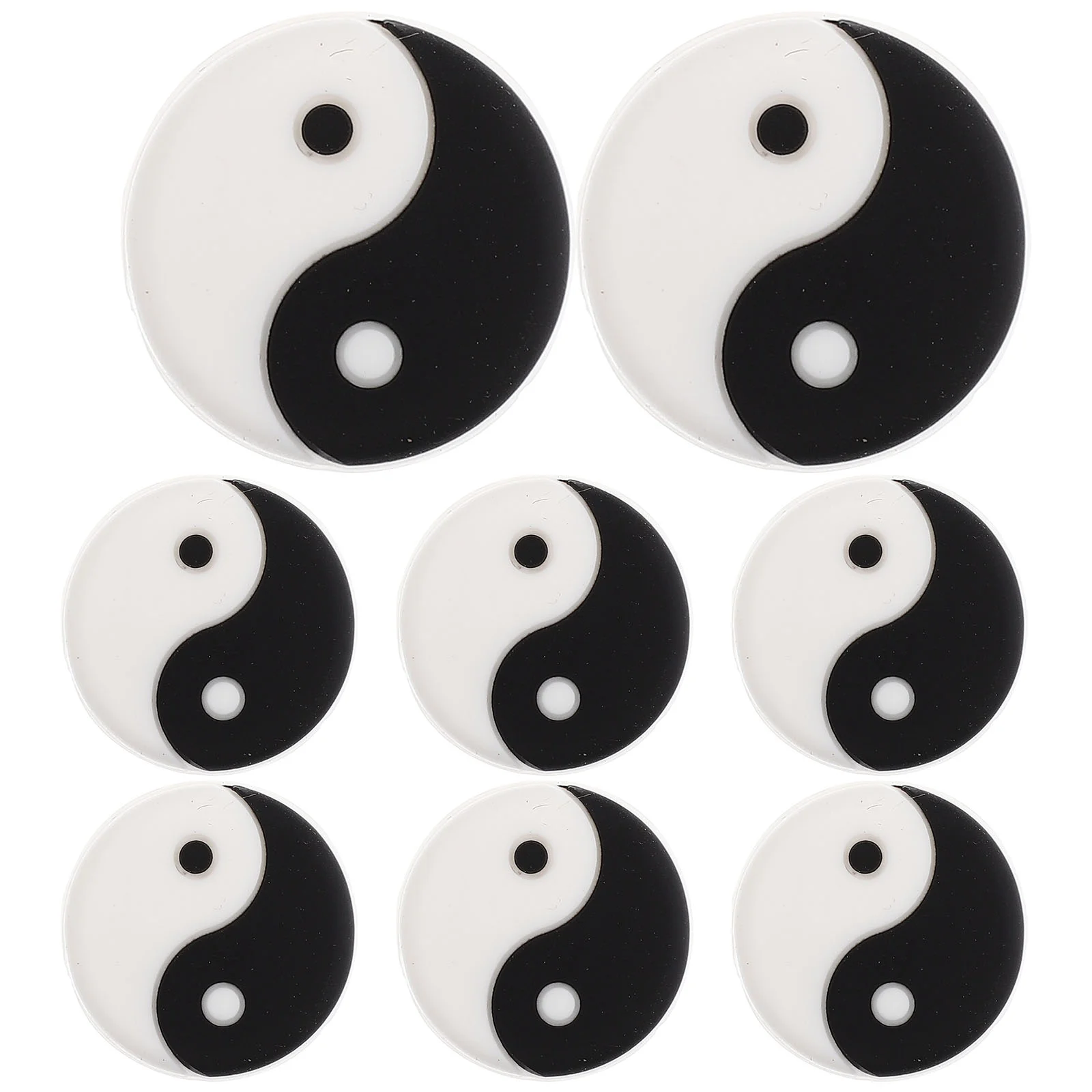 8 шт., силиконовые держатели для теннисной ракетки 
8 шт., силиконовые держатели для теннисной ракетки