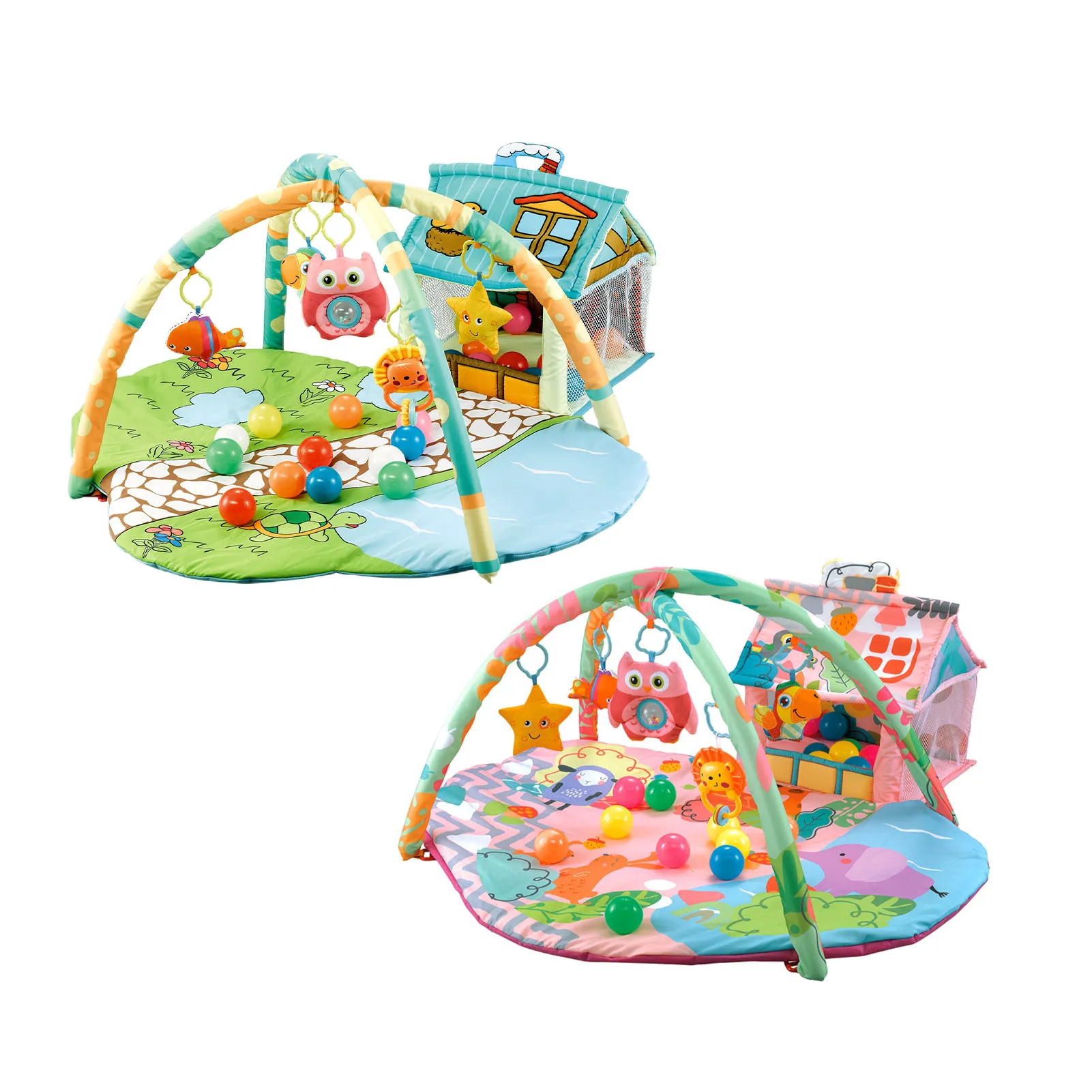Baby Play Mat Kids Rug Early Education Game Mat Kid Crawling Mat With 5 Detachable Toys Baby Gym Crawling Activity Mat Toys
Baby Play Mat Kids Rug Early Education Game Mat Kid Crawling Mat With 5 Detachable Toys Baby Gym Crawling Activity Mat Toys