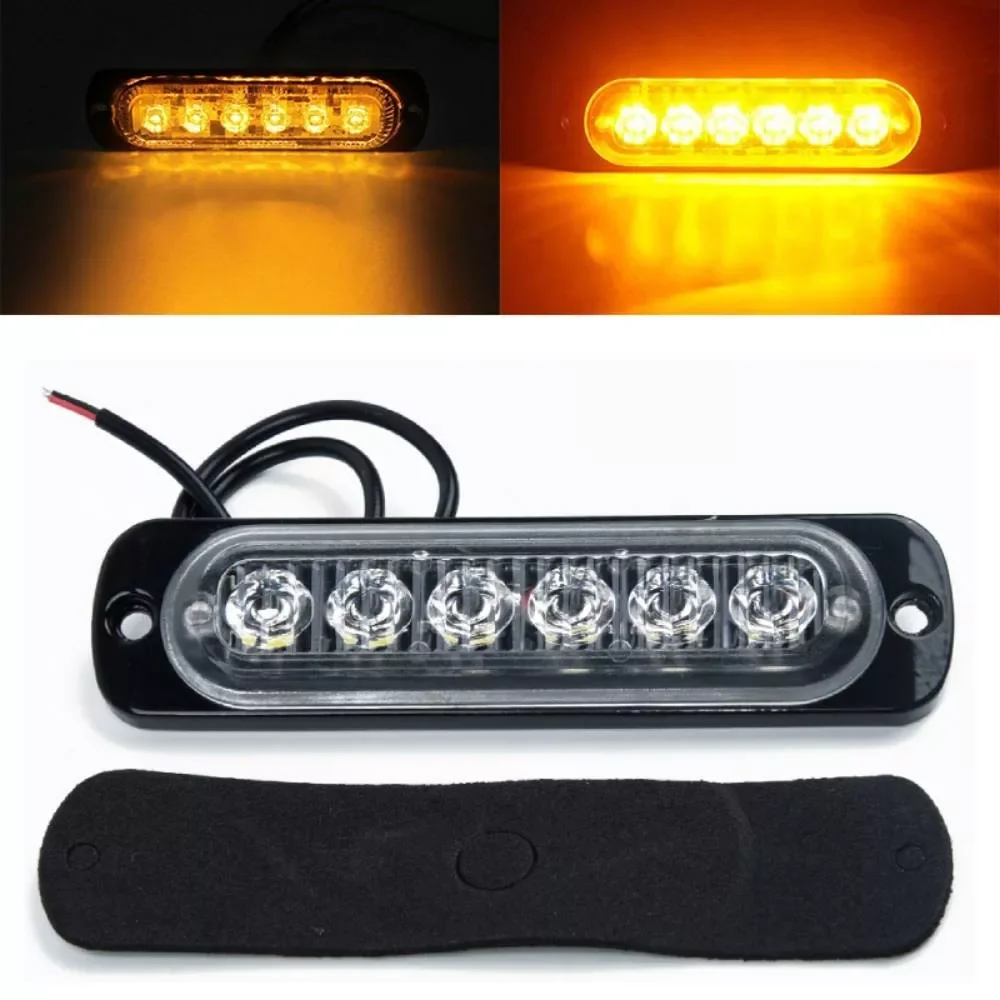 Amber LED Lights 6 LEDs Bus/Truck/Trailer/Truck 12V-24V Side Marker Light Waterproof LED Light Tail indicator Parking light
Amber LED Lights 6 LEDs Bus/Truck/Trailer/Truck 12V-24V Side Marker Light Waterproof LED Light Tail indicator Parking light