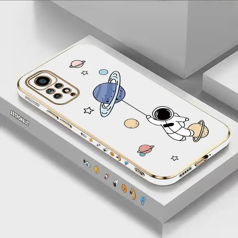 Interstellar Space Flyers Luxury Plating Phone Case For Xiaomi Redmi Note 11 Pro Plus 12Pro Plus 11 11S 10 Pro 12 9S 8 Pro Cover
Interstellar Space Flyers Luxury Plating Phone Case For Xiaomi Redmi Note 11 Pro Plus 12Pro Plus 11 11S 10 Pro 12 9S 8 Pro Cover