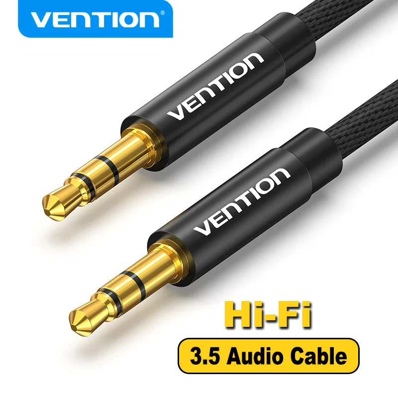 Vention AUX Cable Audio Jack 3.5mm Audio Auxiliary Cable for JBL Xiaomi Oneplus Headphones Car Speaker Aux Cord Male to Male
Vention AUX Cable Audio Jack 3.5mm Audio Auxiliary Cable for JBL Xiaomi Oneplus Headphones Car Speaker Aux Cord Male to Male