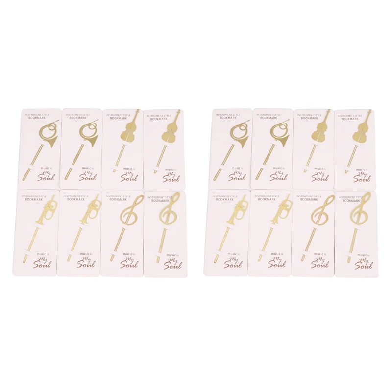 NEW-16 Pcs/Lot Western Instrument Book Mark Vintage Metal Music Bookmark Trumpet Violin Stationery School Supplies Bookmark
NEW-16 Pcs/Lot Western Instrument Book Mark Vintage Metal Music Bookmark Trumpet Violin Stationery School Supplies Bookmark