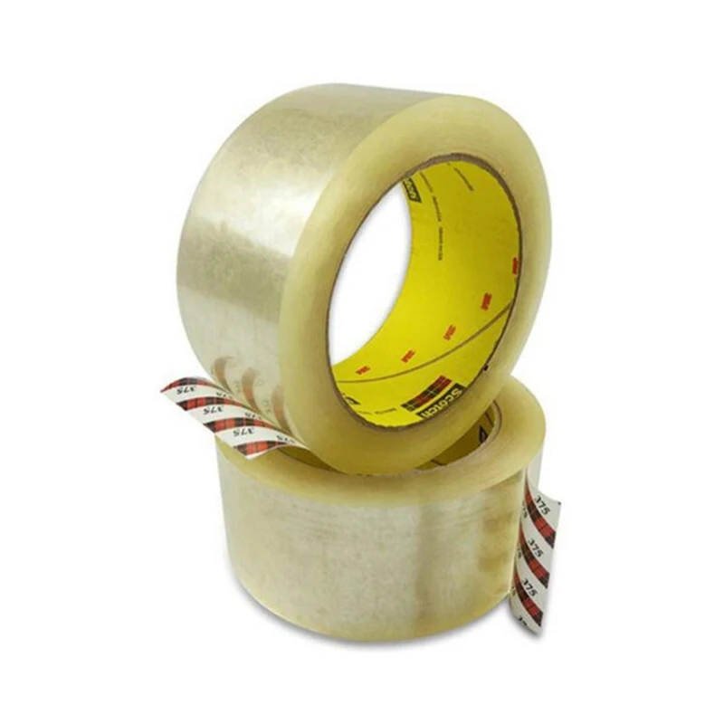 3M 373 Packaging Tape Clear Polypropylene Film Box Sealing Adhesive Tape For Boxes Custom Small Business 48/72mm*50m
3M 373 Packaging Tape Clear Polypropylene Film Box Sealing Adhesive Tape For Boxes Custom Small Business 48/72mm*50m