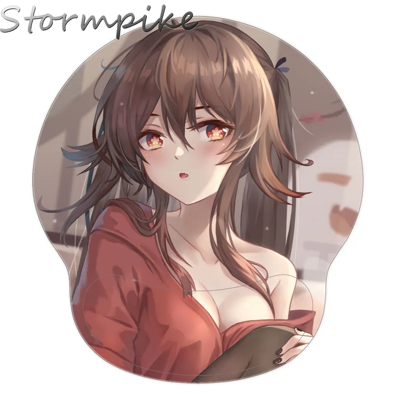 Hu Tao Gaming Mouse Pad Genshin Impact Cute Anime Wrist Rest 3D Silicone Gel Mousepad Kawaii Desk Pad 
Hu Tao Gaming Mouse Pad Genshin Impact Cute Anime Wrist Rest 3D Silicone Gel Mousepad Kawaii Desk Pad