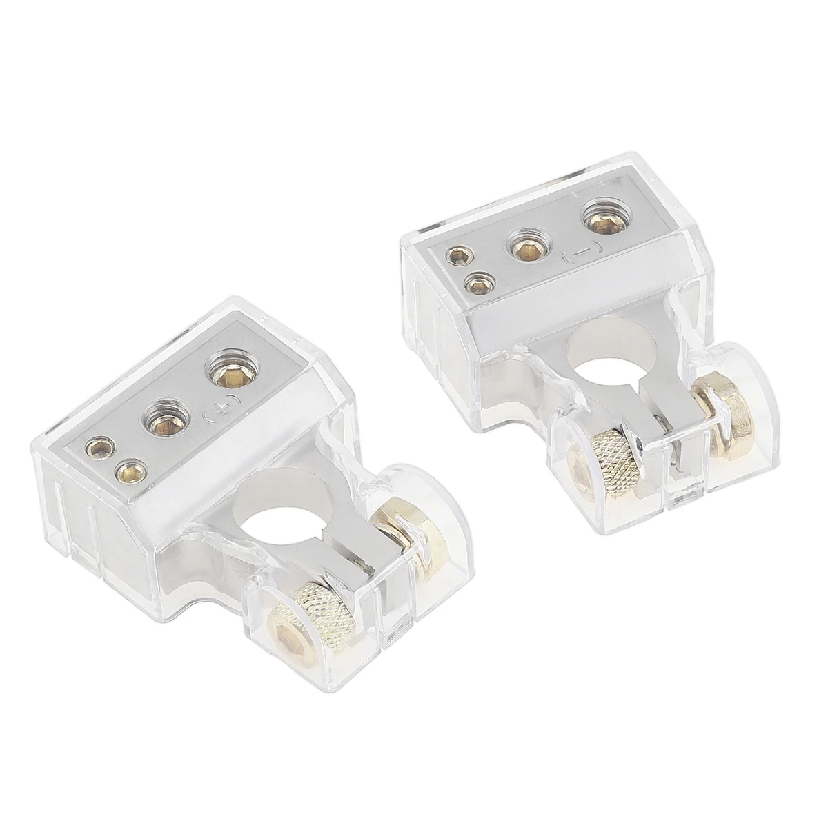 2pcs 12V 0/2/4/8/10 AWG Gauge Battery Terminal Connectors with Covers Positive Negative Connector for Car Marine Boat Truck
2pcs 12V 0/2/4/8/10 AWG Gauge Battery Terminal Connectors with Covers Positive Negative Connector for Car Marine Boat Truck