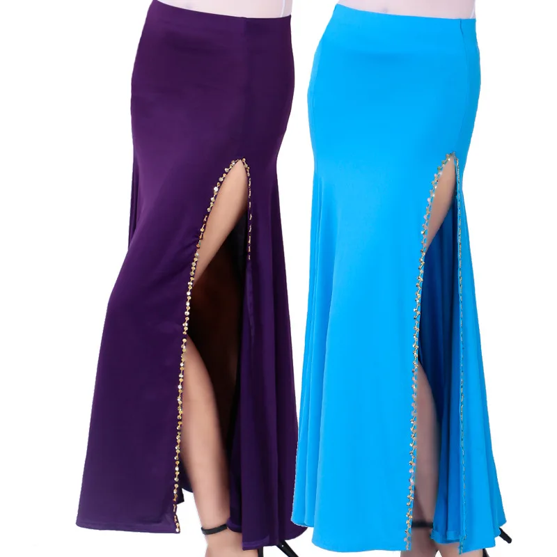 1pcs/lot woman fashion milk silk belly dancing skirt female solid split long solid skirt
1pcs/lot woman fashion milk silk belly dancing skirt female solid split long solid skirt