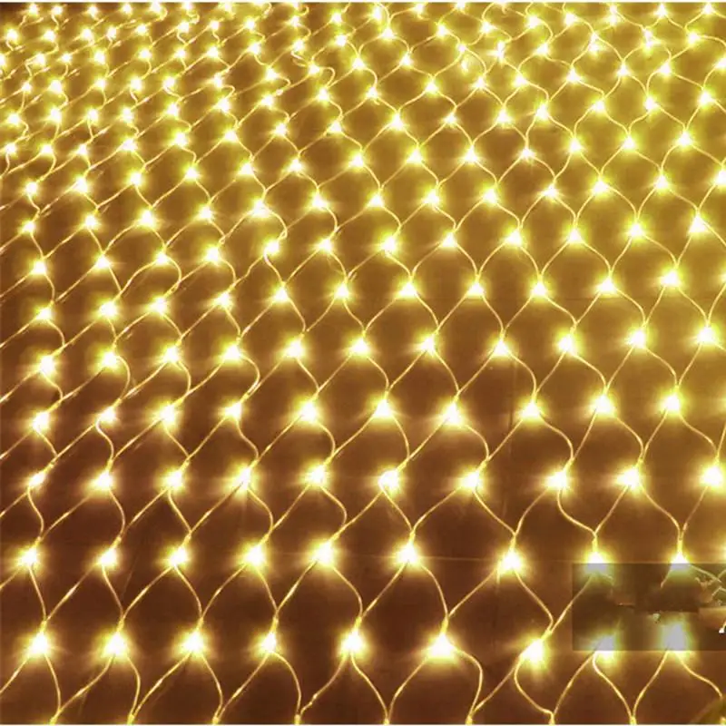 3*2m 192LEDs LED Net Mesh Fairy String Light Christmas Wedding Holiday Background Window Curtain Net Light Valentine's Day Decro
3*2m 192LEDs LED Net Mesh Fairy String Light Christmas Wedding Holiday Background Window Curtain Net Light Valentine's Day Decro