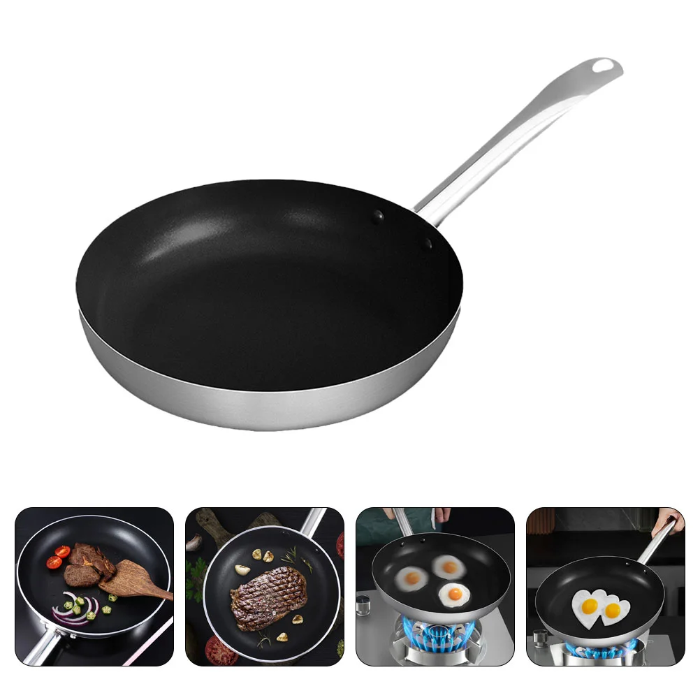 Frying Pan Induction Hob Non-stick Kitchen Skillet Practical Steak Breakfast Cooking Nonstick Egg
Frying Pan Induction Hob Non-stick Kitchen Skillet Practical Steak Breakfast Cooking Nonstick Egg