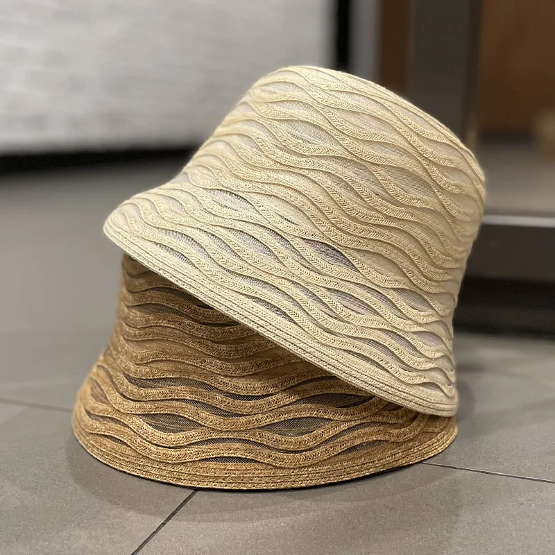 Japanese Mesh Fisherman Hat Spring and Summer Mixed Color Straw Breathable Bucket Hats Fashion Wild Face Small Sun Cap Basin Hat
Japanese Mesh Fisherman Hat Spring and Summer Mixed Color Straw Breathable Bucket Hats Fashion Wild Face Small Sun Cap Basin Hat