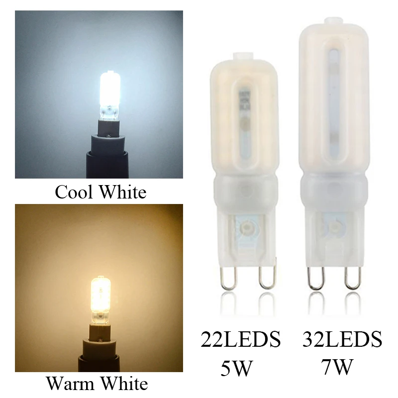Dimmable Lamps Capsule Light LED Lamp Bulb 5W 7W Replacement For Halogen Light AC220-240V G9 Wholesale High Light High Display
Dimmable Lamps Capsule Light LED Lamp Bulb 5W 7W Replacement For Halogen Light AC220-240V G9 Wholesale High Light High Display