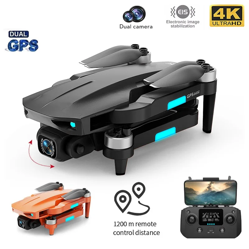 L700 PRO GPS Drone 4K Dual HD Camera Professional Optical Flow Positioning Obstacle Avoidance Helicopter Foldable RC Quadcopter
L700 PRO GPS Drone 4K Dual HD Camera Professional Optical Flow Positioning Obstacle Avoidance Helicopter Foldable RC Quadcopter