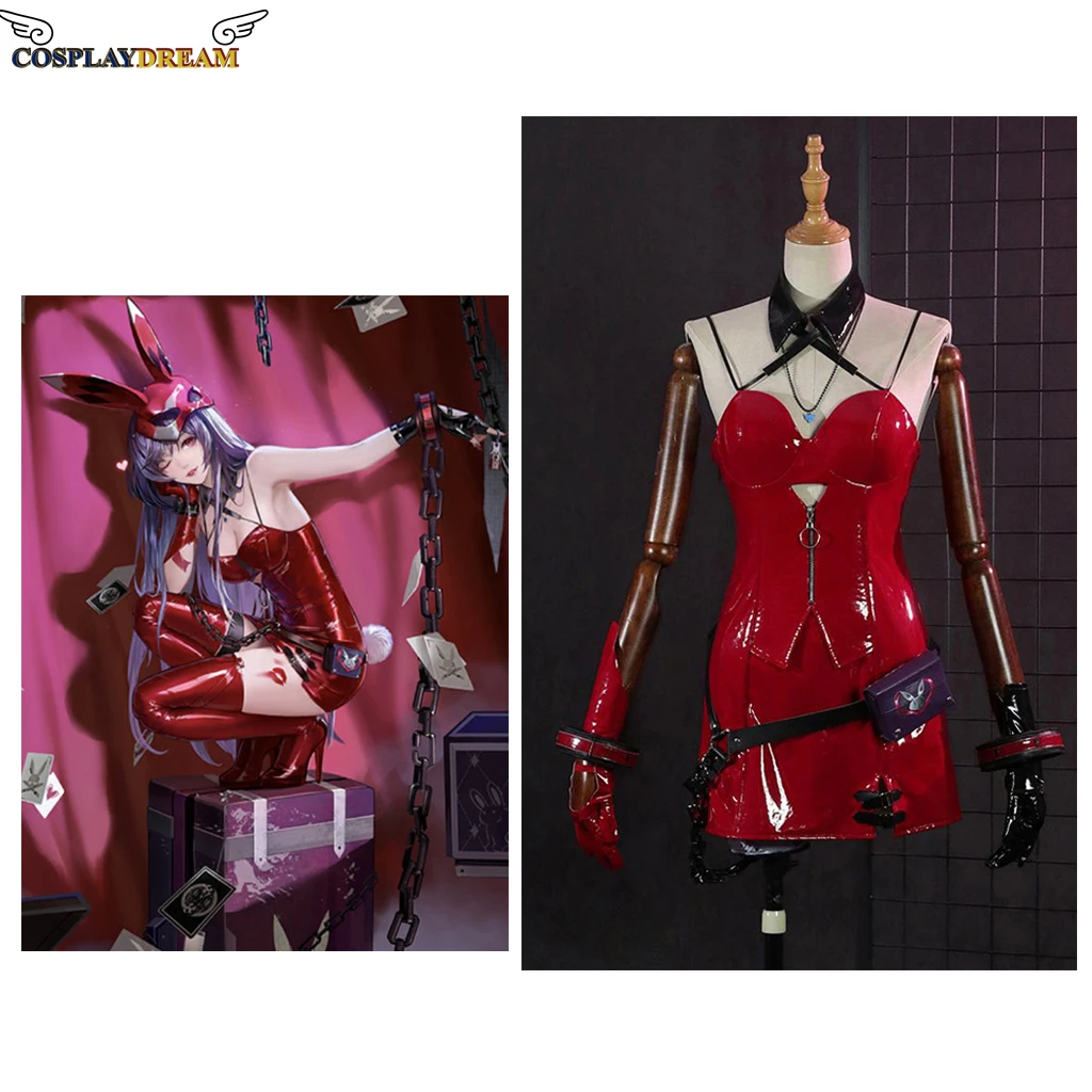Path to Nowhere Pricilla Cosplay Costume Pricilla Sexy Red Bunny Costume for women girl
Path to Nowhere Pricilla Cosplay Costume Pricilla Sexy Red Bunny Costume for women girl