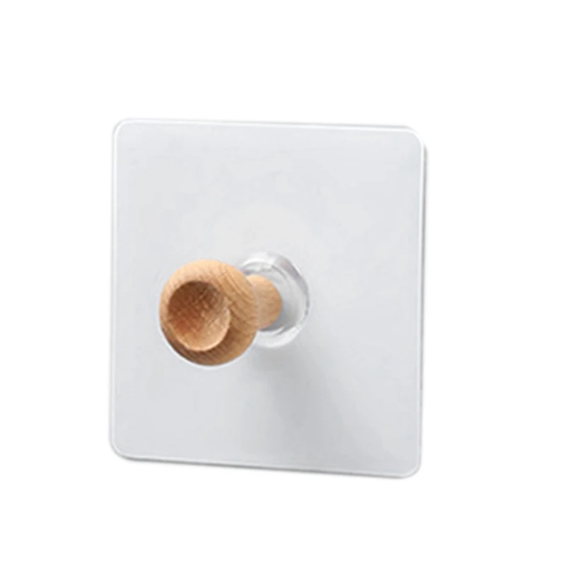 Practical Wall-Mounted Nordic Solid Wood Hook Creative Household Wooden Decorative Hook Key Coat Hooks Seamless Sticky Hooks
Practical Wall-Mounted Nordic Solid Wood Hook Creative Household Wooden Decorative Hook Key Coat Hooks Seamless Sticky Hooks