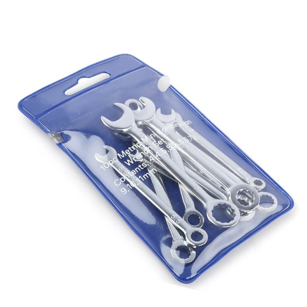 10pcs Mini Spanner Wrenches Set Hand Tools Explosion-proof British/Metric Type High Strength Universal Wrenches Hand Tool
10pcs Mini Spanner Wrenches Set Hand Tools Explosion-proof British/Metric Type High Strength Universal Wrenches Hand Tool