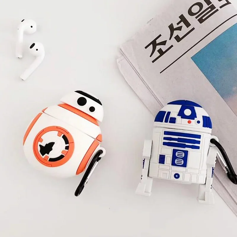 Anime Star Wars Droids Headphone Cover Apple Airpods1/2/3 Kawaii Wireless Bluetooth Headset Protective Shockproof Charging Box
Anime Star Wars Droids Headphone Cover Apple Airpods1/2/3 Kawaii Wireless Bluetooth Headset Protective Shockproof Charging Box