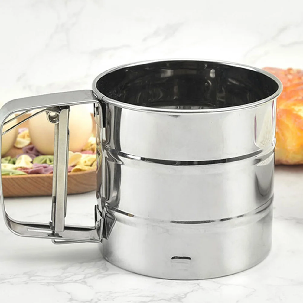 Baking Sieve Stainless Shaker Sifter Flour Steel Cup Strainer Sifting Flavor Sugarfor Chocolate Tools Cupcake Pot Hand Mesh Fine
Baking Sieve Stainless Shaker Sifter Flour Steel Cup Strainer Sifting Flavor Sugarfor Chocolate Tools Cupcake Pot Hand Mesh Fine