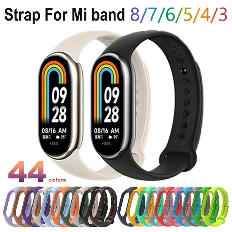 Ремешок силиконовый для Xiaomi Mi Band 8 7 6 5 4 3, сменный браслет на запястье для Mi band 6 5 Xiaomi Mi Band 4 3
Ремешок силиконовый для Xiaomi Mi Band 8 7 6 5 4 3, сменный браслет на запястье для Mi band 6 5 Xiaomi Mi Band 4 3