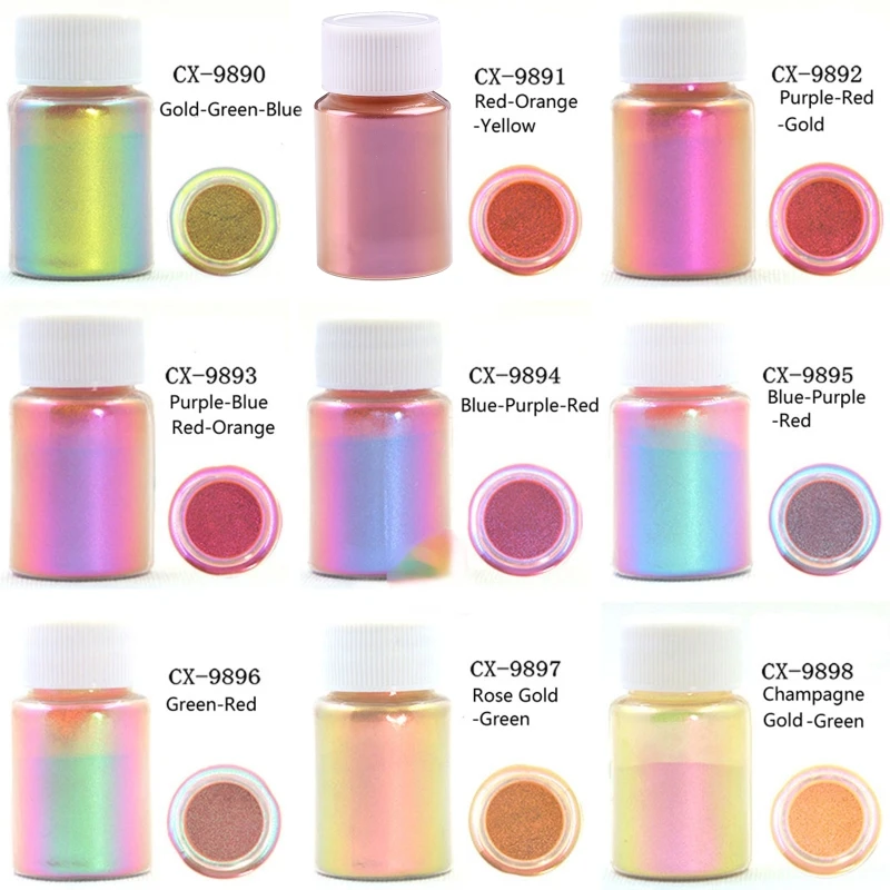 Mirror Chameleons Resin Pigment Pearlescent Epoxy Resin Magic Discolor Powder A2UA
Mirror Chameleons Resin Pigment Pearlescent Epoxy Resin Magic Discolor Powder A2UA