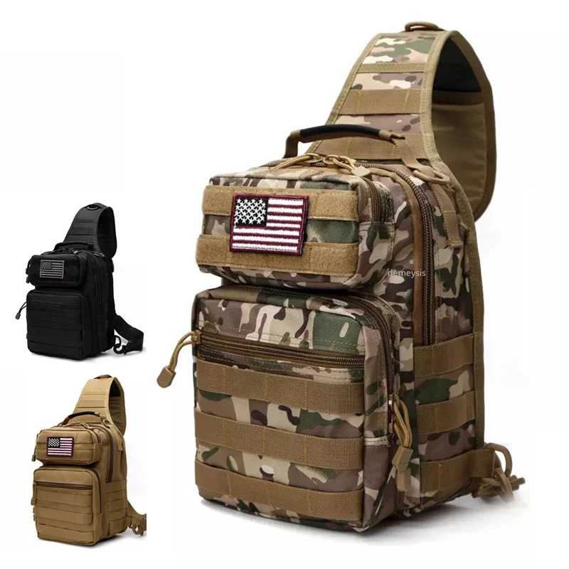 Outdoor Sport Hunting Chest Bag MOLLE Tactical Single Shoulder Bags Nylon Men Military Chest Pack Unisex
Outdoor Sport Hunting Chest Bag MOLLE Tactical Single Shoulder Bags Nylon Men Military Chest Pack Unisex