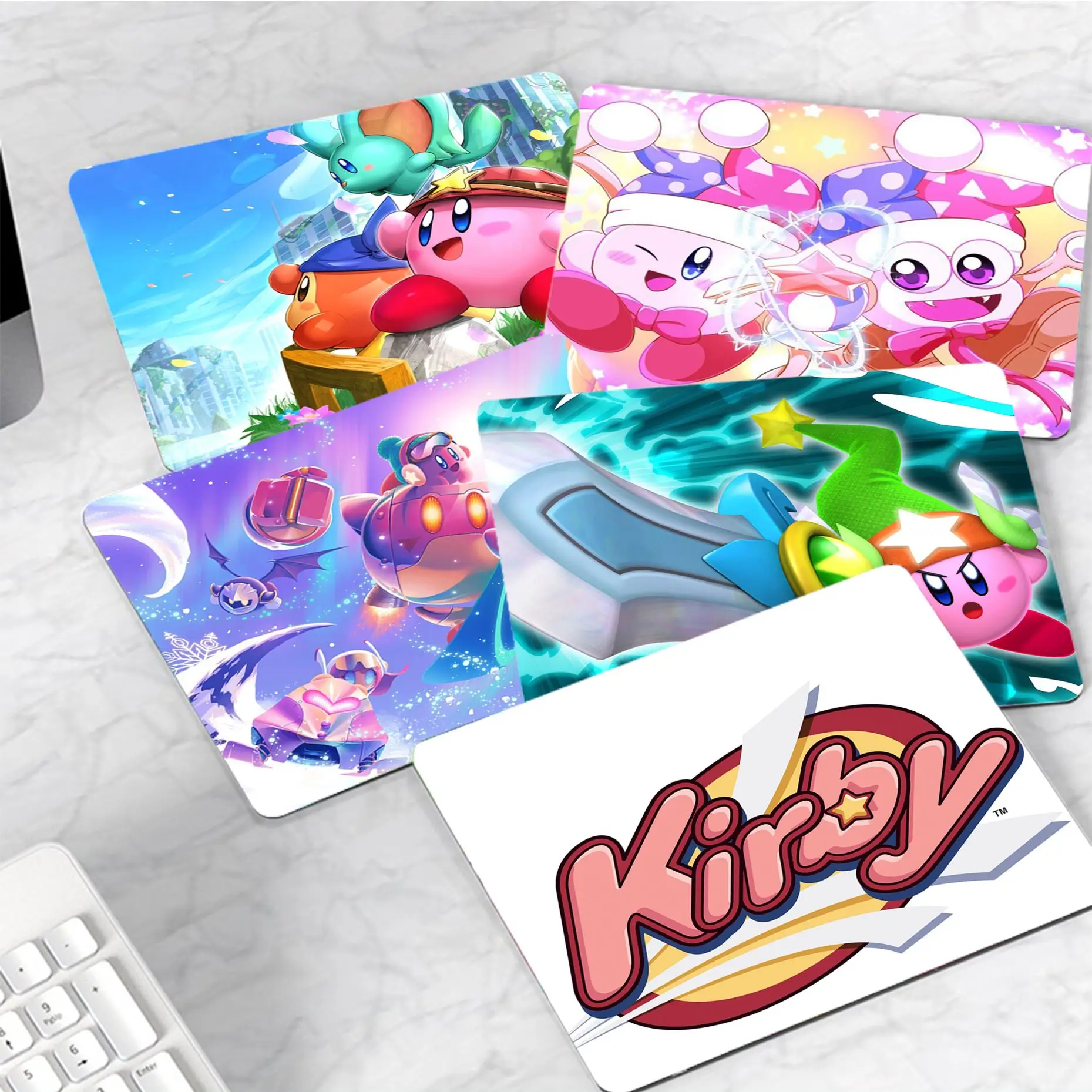 K-Kirby Kawaii Mousepad Small Office Computer Desk Mat Table Keyboard Big Mouse Pad Laptop Cushion Non-slip Deskpad Home Decor
K-Kirby Kawaii Mousepad Small Office Computer Desk Mat Table Keyboard Big Mouse Pad Laptop Cushion Non-slip Deskpad Home Decor