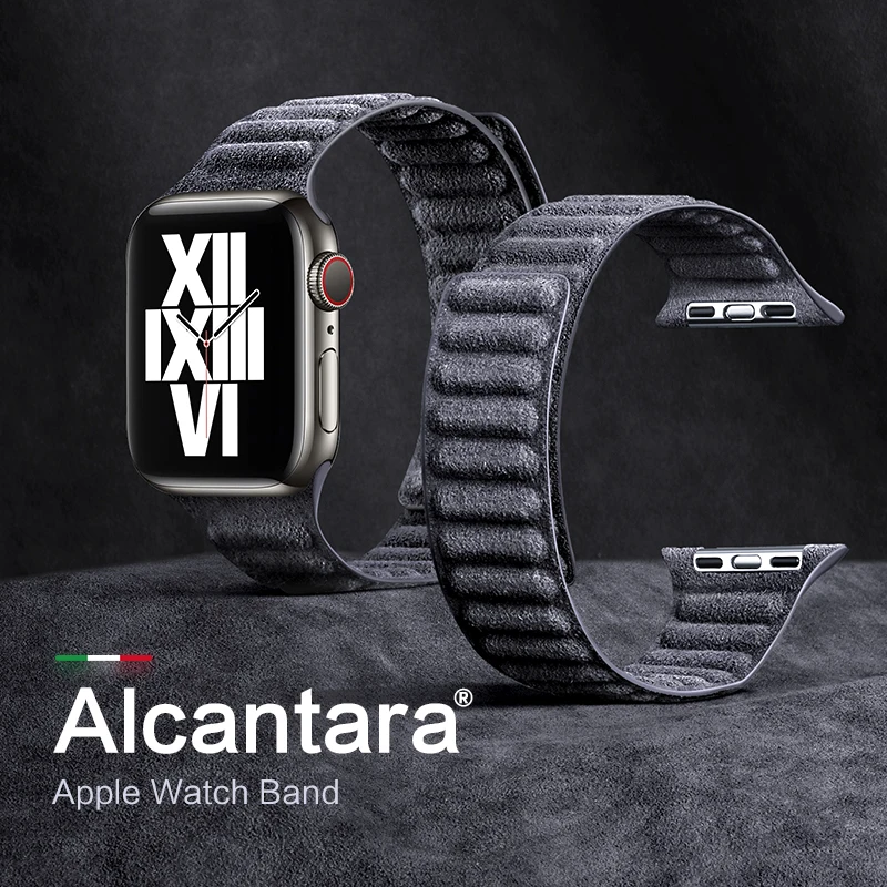 Ремешок SanCore из алькантары для Apple Watch, магнитный браслет для iWatch Series 6 5 4 3 Se для Apple Watch, 44 мм 40 мм 42 мм 38 мм
Ремешок SanCore из алькантары для Apple Watch, магнитный браслет для iWatch Series 6 5 4 3 Se для Apple Watch, 44 мм 40 мм 42 мм 38 мм