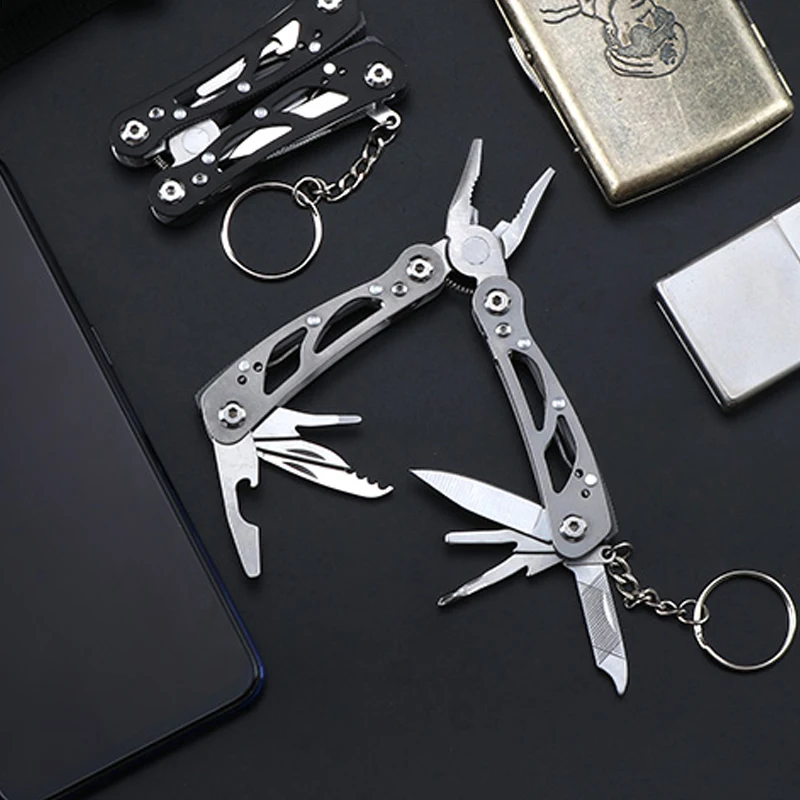 Portable Mini Multitool 420 Stainless Steel Multitool Pliers Knife Screwdriver for Outdoor Survival Camping Hunting Hiking Tools
Portable Mini Multitool 420 Stainless Steel Multitool Pliers Knife Screwdriver for Outdoor Survival Camping Hunting Hiking Tools
