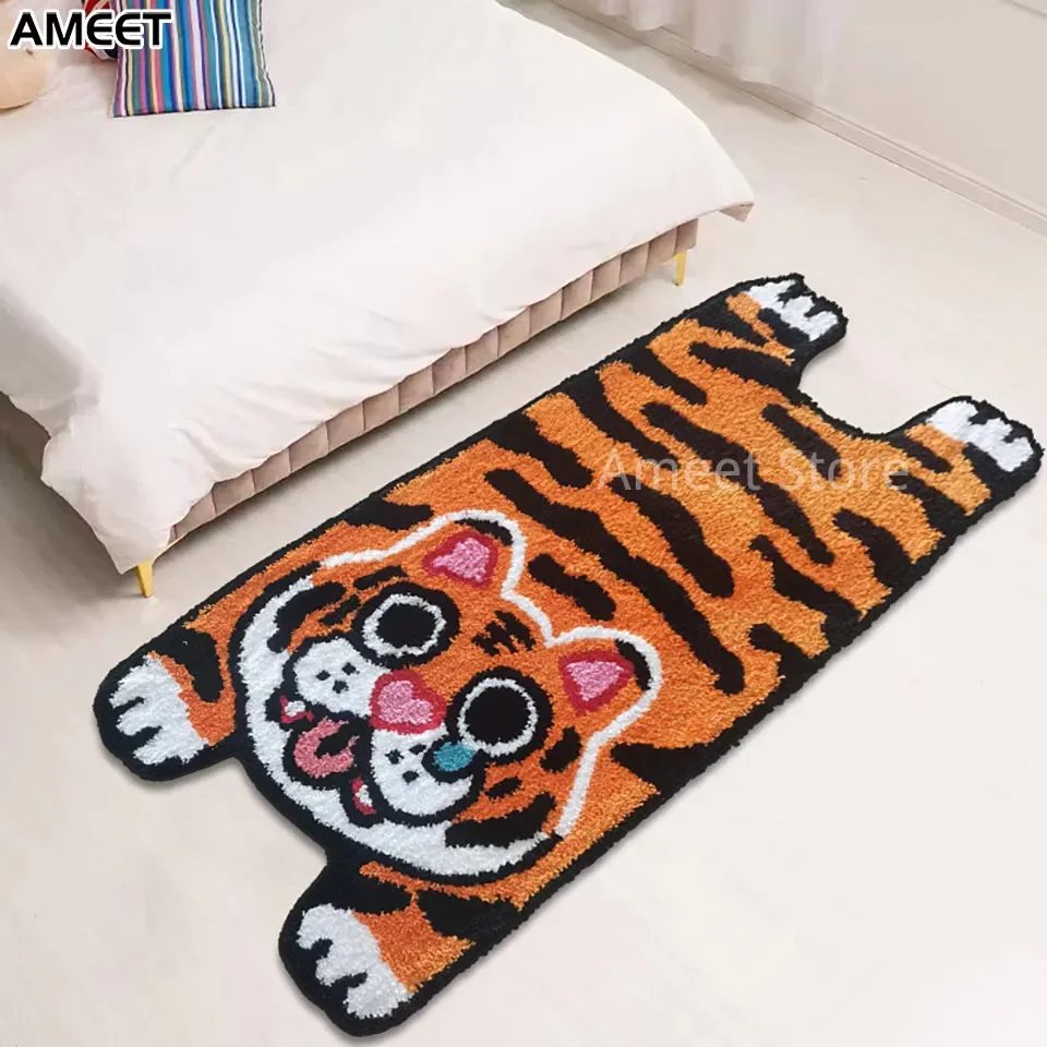 NEW Tiger Carpet Cartoon Cute Kids Room Non-Slip Floor Mat Tufted Rug For Living Room Home Decoration Bathroom Bedroom Bedside M
NEW Tiger Carpet Cartoon Cute Kids Room Non-Slip Floor Mat Tufted Rug For Living Room Home Decoration Bathroom Bedroom Bedside M