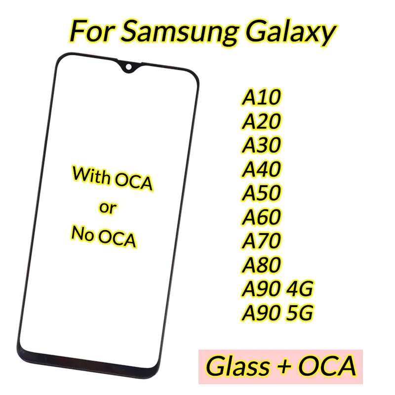 10 шт. для Samsung Galaxy A10, A20, A30, A40, A50, A60, A70, A80, A90, зеркальный ЖК-дисплей, Передний сенсорный экран, объектив, стекло с внешней панелью OCA
10 шт. для Samsung Galaxy A10, A20, A30, A40, A50, A60, A70, A80, A90, зеркальный ЖК-дисплей, Передний сенсорный экран, объектив, стекло с внешней панелью OCA