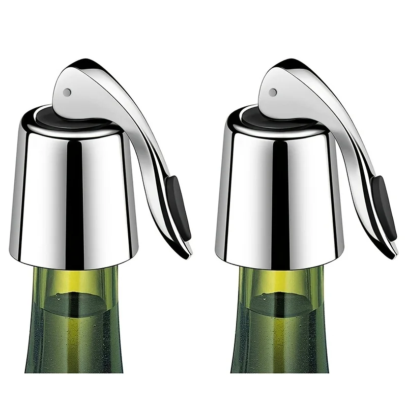 1pcs Premium Stainless Steel Wine Bottle Corks - Keep Your Red Wine & Champagne Fresh!
1pcs Premium Stainless Steel Wine Bottle Corks - Keep Your Red Wine & Champagne Fresh!