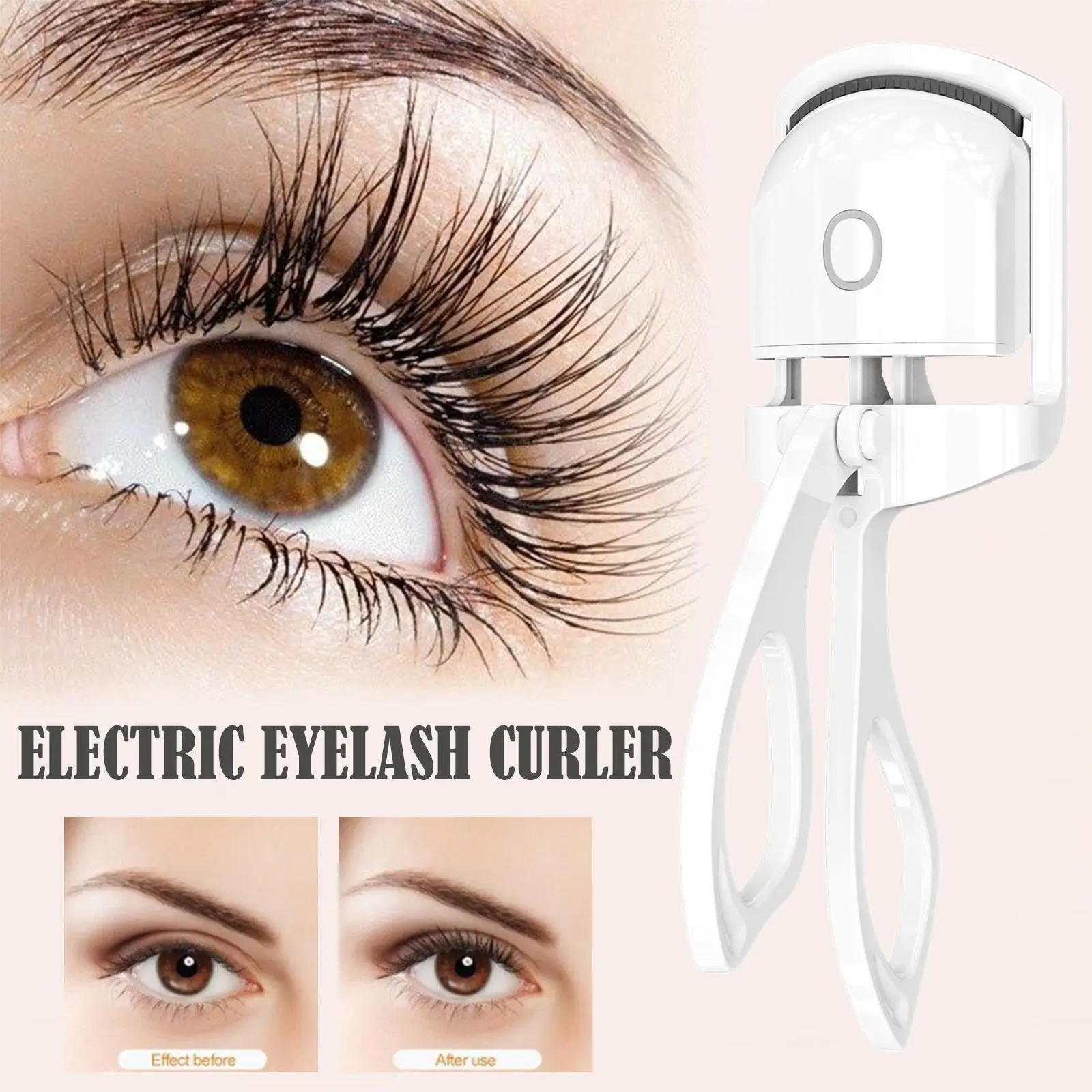 Heated Eyelash Curler Electric Lash Curler With Silicone Heating No Long Pads Professional Pitching Temperature Two Lasting K7e9
Heated Eyelash Curler Electric Lash Curler With Silicone Heating No Long Pads Professional Pitching Temperature Two Lasting K7e9