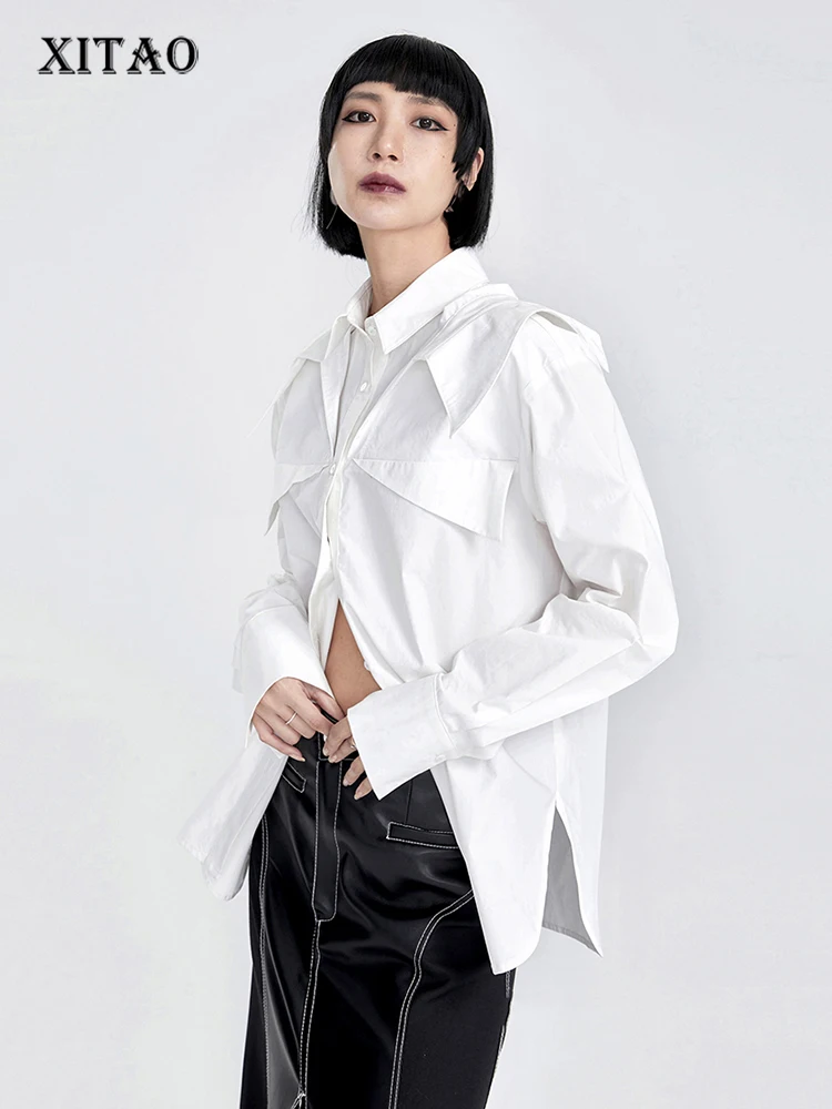 XITAO Solid Color Patchwork Single Breasted Shirt Turn Down Collar 2022 Winter New Casual Fashion Temperament All Match FBB1159
XITAO Solid Color Patchwork Single Breasted Shirt Turn Down Collar 2022 Winter New Casual Fashion Temperament All Match FBB1159