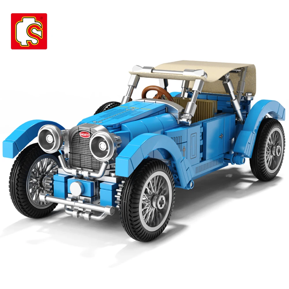 SEMBO ideas City Technical Retro Classic Car T-38A Classic Sets Building Blocks Has Collection Value For Kids Toy Halloween Gift
SEMBO ideas City Technical Retro Classic Car T-38A Classic Sets Building Blocks Has Collection Value For Kids Toy Halloween Gift