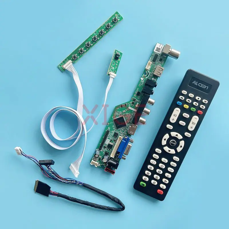LCD Controller Board Fit LTN133AT16-S01 LTN121AT11-801 VGA+HDMI+AV+USB 1280*800 DIY Kit LVDS 40Pin Laptop Screen Analog TV 13.3"
LCD Controller Board Fit LTN133AT16-S01 LTN121AT11-801 VGA+HDMI+AV+USB 1280*800 DIY Kit LVDS 40Pin Laptop Screen Analog TV 13.3"
