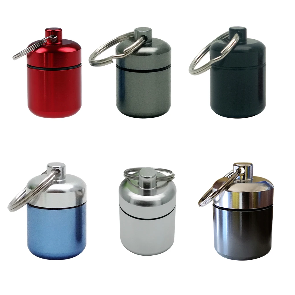 Metal Mini Waterproof Alloy Pill Box Case Bottle Cache Drug Holder Container Keychain Medicine Box Pill Box Home Outdoor
Metal Mini Waterproof Alloy Pill Box Case Bottle Cache Drug Holder Container Keychain Medicine Box Pill Box Home Outdoor